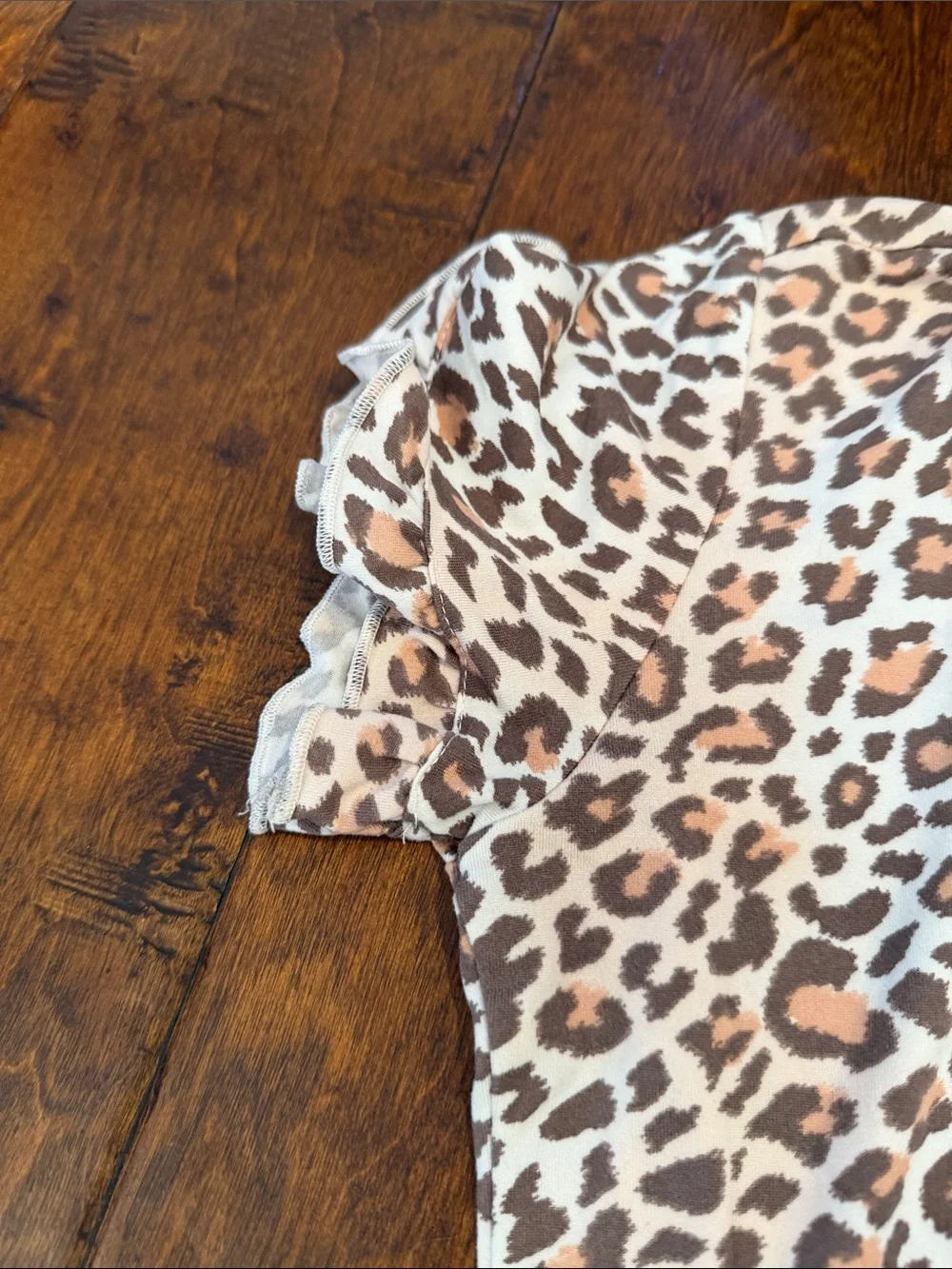 Tahari Girls Leopard Short Pajama Set